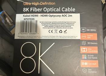 Przewód optyczny HDMI 8K Wetu