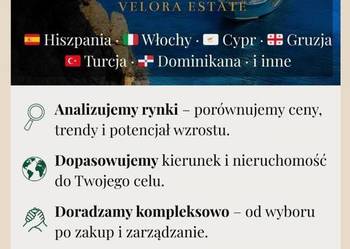 Nieruchomości za granicą - bez prowizji, zakup od dewelopera