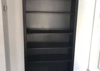 Regal-biblioteczka IKEA HEMNES-drewno-szafka TV HEMNES