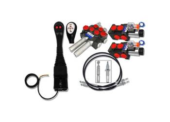 ZESTAW 2 SEK TURA ROZDZIELACZ 40l JOYSTICK LINKI 1000mm [9109]