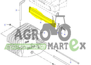 V34516610 PŁYTA BLOKUJĄCA AGCO