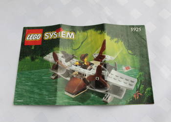 5925 Lego Adventurers Hydroplan Pontoon Plane