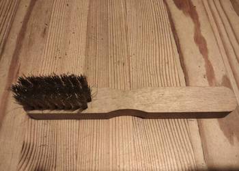 Szczotka do czyszczenia butów z drutem miedzianym 16 cm