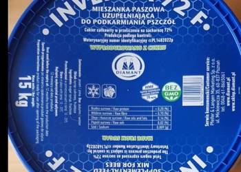Invertix 72F Pokarm Syrop do dokarmiania pszczół wiaderka 15 kg