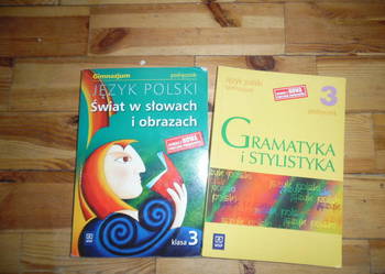 Świat w słowach i obrazach. Klasa 3, gimnazjum. Język polski