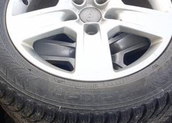 Koła alufelgi i oponami zimowymi 16" rozm. 205/55/16 rozstaw 5x112