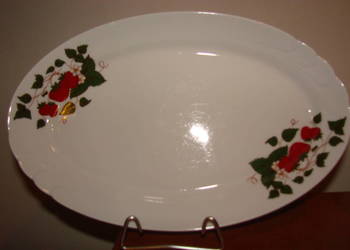 Lubiana półmisek Truskawki PRL