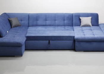 TNJ nowy niemiecki narożnik U funkcja spania, ROGÓWKA tkanina sofa tkanina