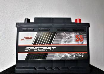 Akumulator 12v 55Ah 420A  Specbat