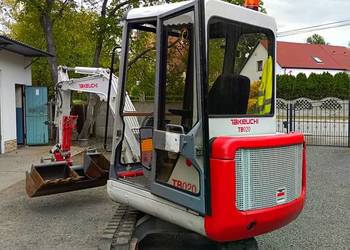 Minikoparka koparka takeuchi tb020 TB 020 dżojstik hydrauliczny