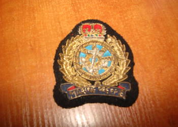 Marine Preppie stara brytyjska naszywka