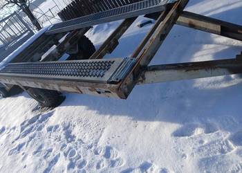 Rozrzutnik rama przyczepa wywrotka