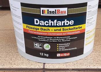 Farba dachowa membrana izolacyjna ceglana 12 kg ISOLBAU Produkt niemiecki