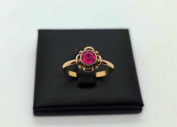 Złoty pierścionek próby 583 - 1,85g (Rozmiar 15)