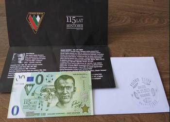 Banknot 0 Memo Euro Zagłębie Sosnowiec - Józef Gałeczka!