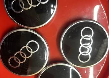 Dekielki Audi Oryginał 61mm komplet