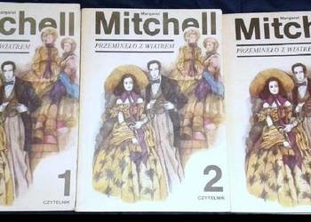 Przeminęło z wiatrem - Margaret Mitchell. Tom 1-2-3