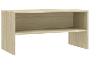 Szafka pod TV dąb sonoma 80x40x40 cm materiał drewnopochodny WM-800057