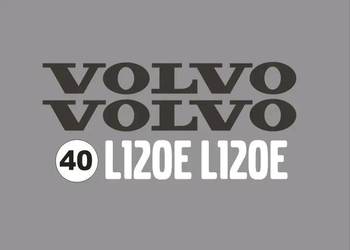 Naklejki oklejenie VOLVO L120E Zamiennik