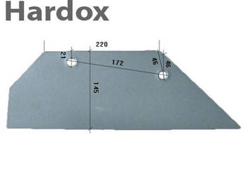 Lemiesz 300hektarów HARDOX 90060004/P części do pługa SKJOLD