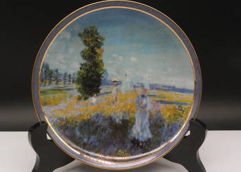 Talerz Porcelanowy Goebel Artis Orbis Claude Monet „Promenade”