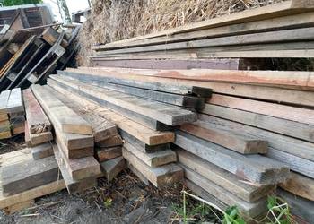 Deski sztachety drewniane od 115cm- 3m płot brama garażowa 325/225