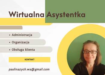 Rozwiązuję zdalnie problemy administracyjne. Wirtualna Asystentka.