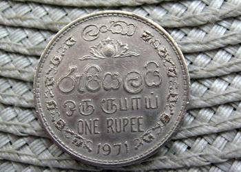 Cejlon 1 Rupia 1971r