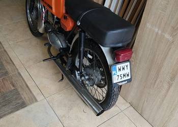 Jawa Mustang zarejestrowana