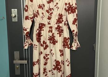 Shein sukienka modny wzór kwiaty floral hit blog roz.40/42