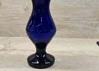 Wazon szkło kobaltowe