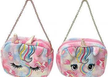 torebka połysk 17 x 14 x 4cm JEDNOROŻEC A-0837