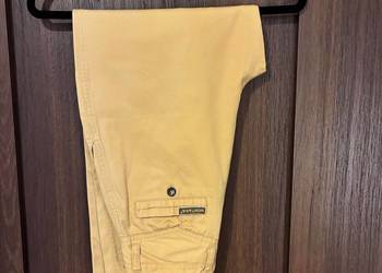 Damskie spodnie vintage musztardowe Montana Exclusively for Pewex (rozm M)