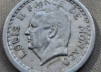MONACO-2 FRANCS-1943 r