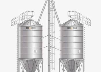 Silosy Paszowe Typu SLP Silos paszowy 10T 100 ton zbiornik na paszę