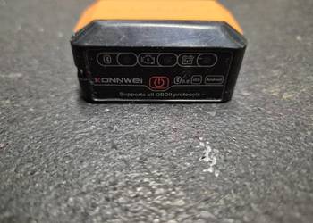 Interfejs Konnwei pomarańczowy ELM327 OBD2 Bluetooth 5.0 ANDROID iOS