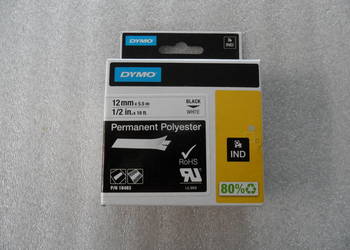 TAŚMA DYMO 622289 12MM X 5.5M PRZEZROCZYSTA/CZARNY NADRUK PO TAŚMA DYMO 622289 12MM X 5.5M PRZEZROCZYSTA/CZARNY NADRUK PO
