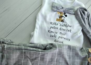 Komplet elegant na roczek urodziny rok chlopiec