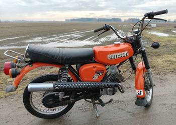 Simson S51 enduro 1984r z dokumentami