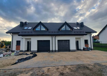Nowoczesne domy bliźniacze w Gierałtowicach | 134 m² | Garaż | Duże działki