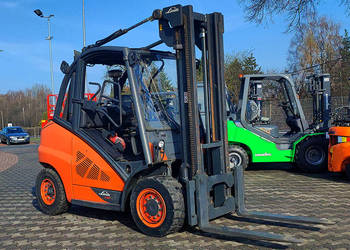 wózek widłowy Linde H50D-02 diesel 5 t duplex 3,7 m