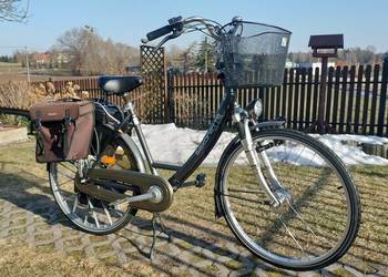 Holenderski rower spalinowy z silnikiem Sachs Saxonette Spartamet E start