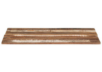 Prostokątny blat do stołu 60x80 cm 15-16 mm drewno z odzysku WM-286043