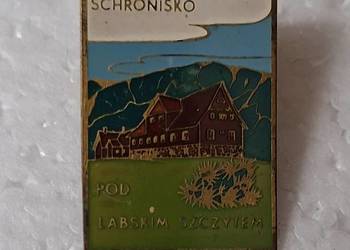 Przypinka . Schronisko pod Łabskim Szczytem
