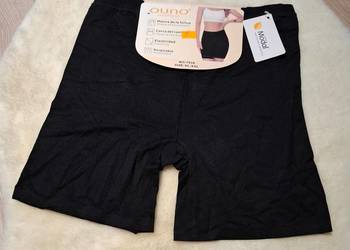 Czarne majtki z nogawką Modal XL/XXL