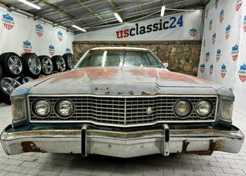 Ford inny Galaxie 500 1973 ładna patyna kompletny do odnowienia silnik v8