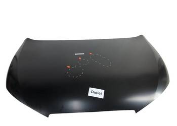 Seat Ibiza IV 6J przed Liftem 04.2008-09.2012 Maska pokrywa silnika