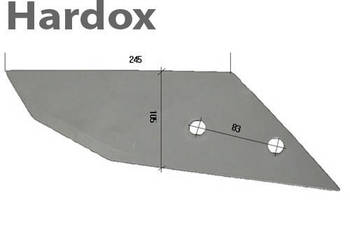 Dłuto 100hektarów HARDOX 200679/L części do pługa NIEMEYER