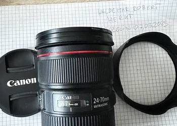 Canon 24-70 2.8 f model 2 ka stan idealny Szczecin