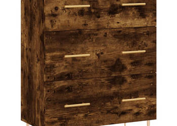Szafka przydymiony dąb 695x34x90 cm materiał drewnopochodny WM-827841